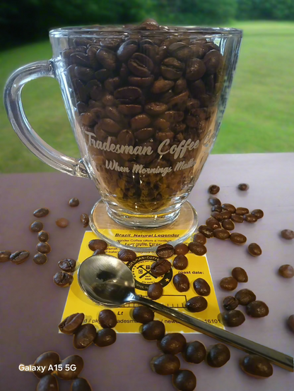 BRAZIL: medium or dark, chocolate, nutty with hint of citrus