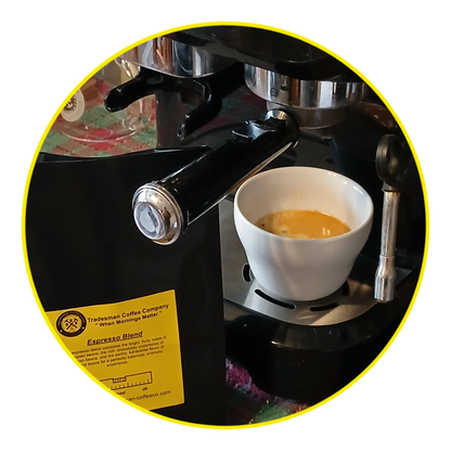 ESPRESSO BLEND: Rich, bold espresso blend, expertly roasted to perfection